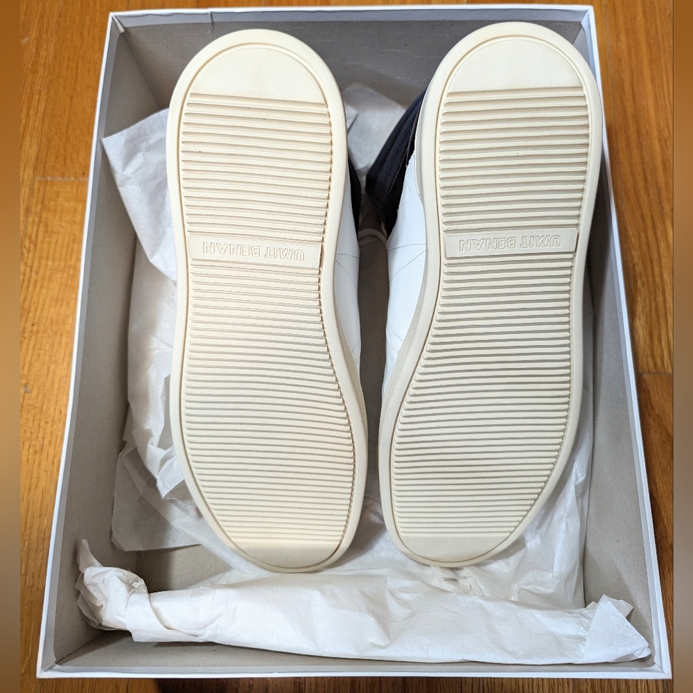 Umit Benan High Top Blue White Sneakers Men's Shoes Rick Owens Italy 44 11 - Picture 9 of 11
